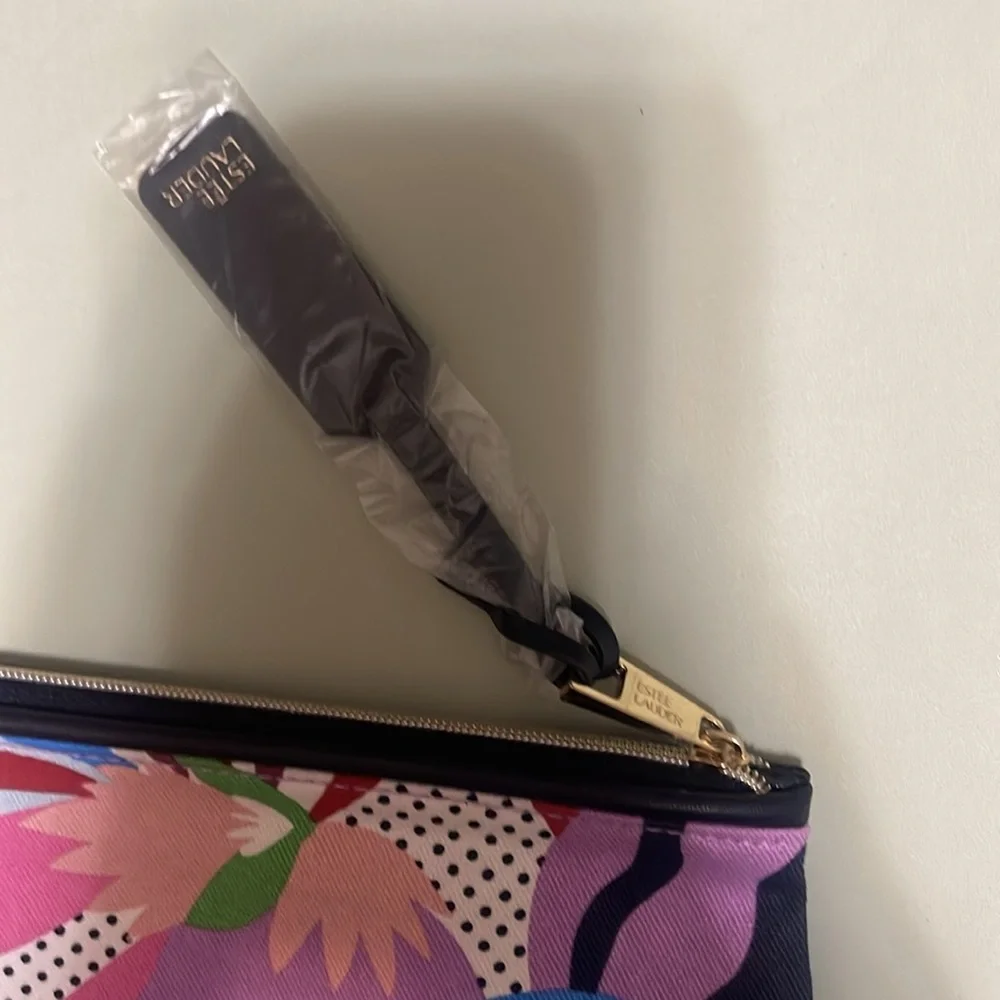 3/$18 Floral Estée Lauder makeup bag new
